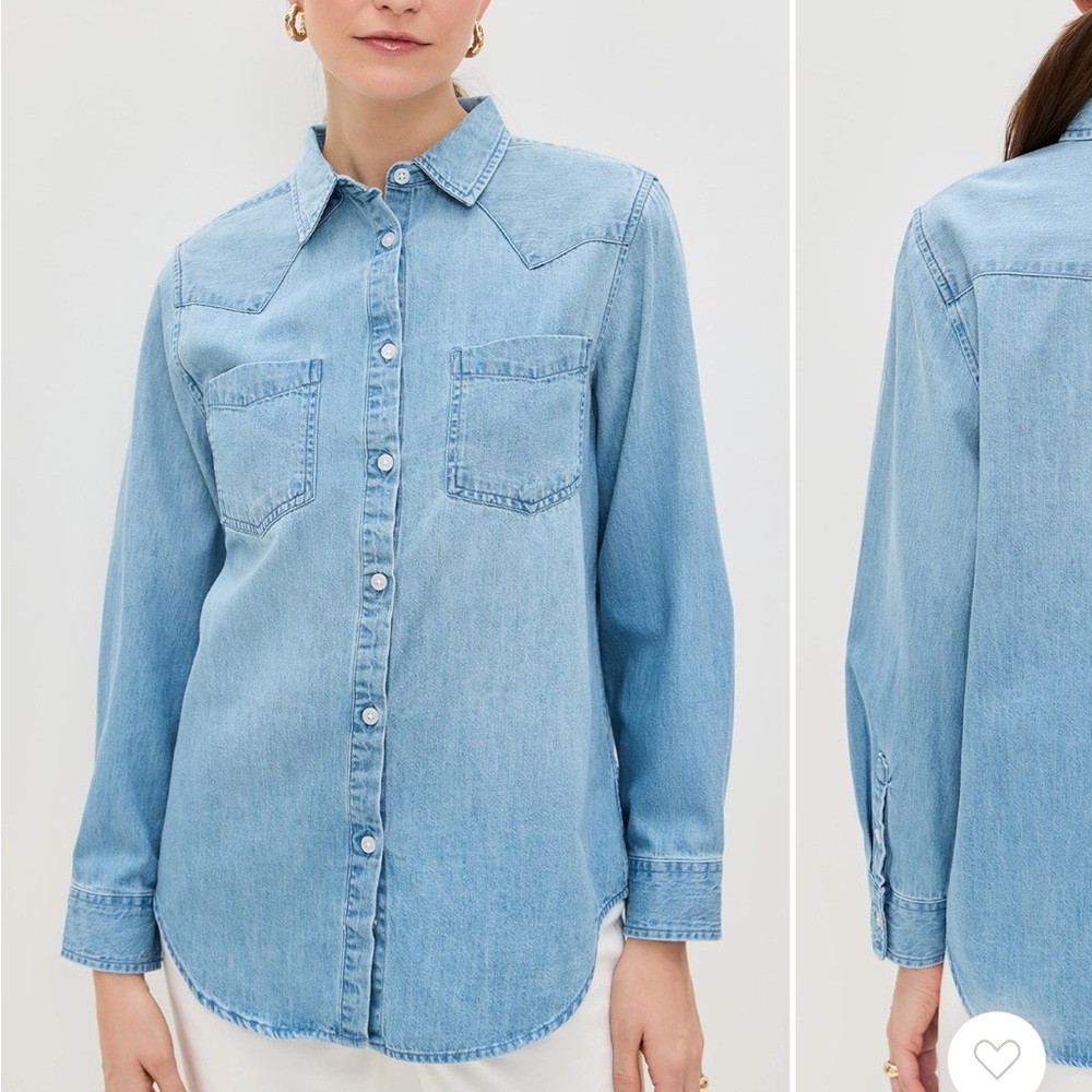 Mares by Liz Joy Western Denim Shirt XS